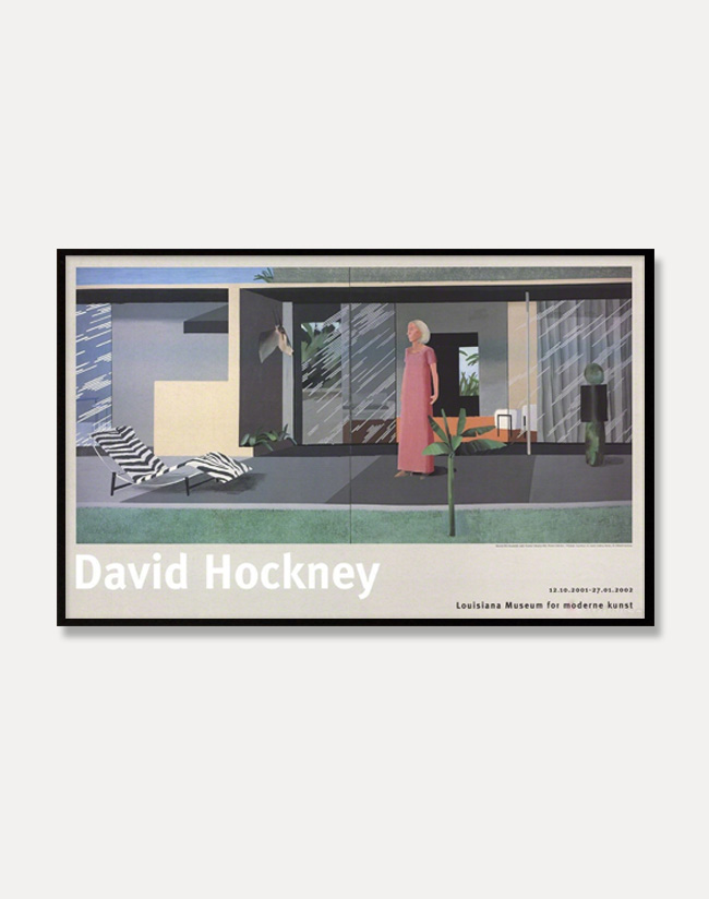 [데이비드 호크니]DAVID HOCKNEY — BEVERLY HILLS HOUSEWIFE 1966 (액자포함) 80 x 50.2 cm 