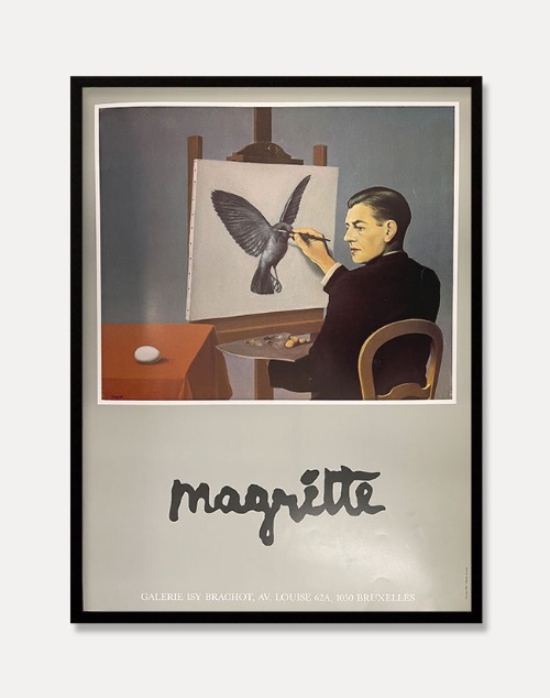 [르네 마그리트]  RENE MAGRITTE — insight (액자포함)  56 x 75cm 