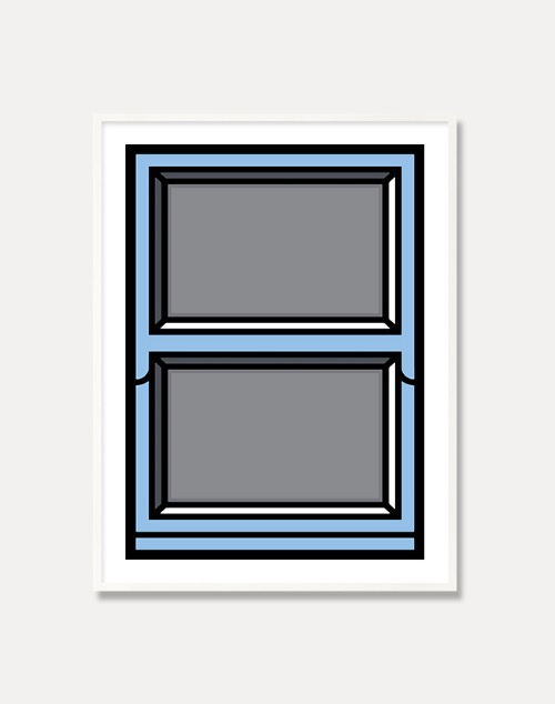 [리처드 우드] Richard Woods — WINDOW 03 (액자포함) 50 x 70 cm