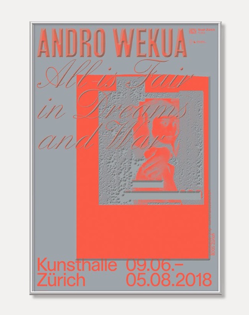 [안드로 웨쿠아] Andro Wekua — All is Fair in Dreams and War (액자포함)  90 x 128 cm 